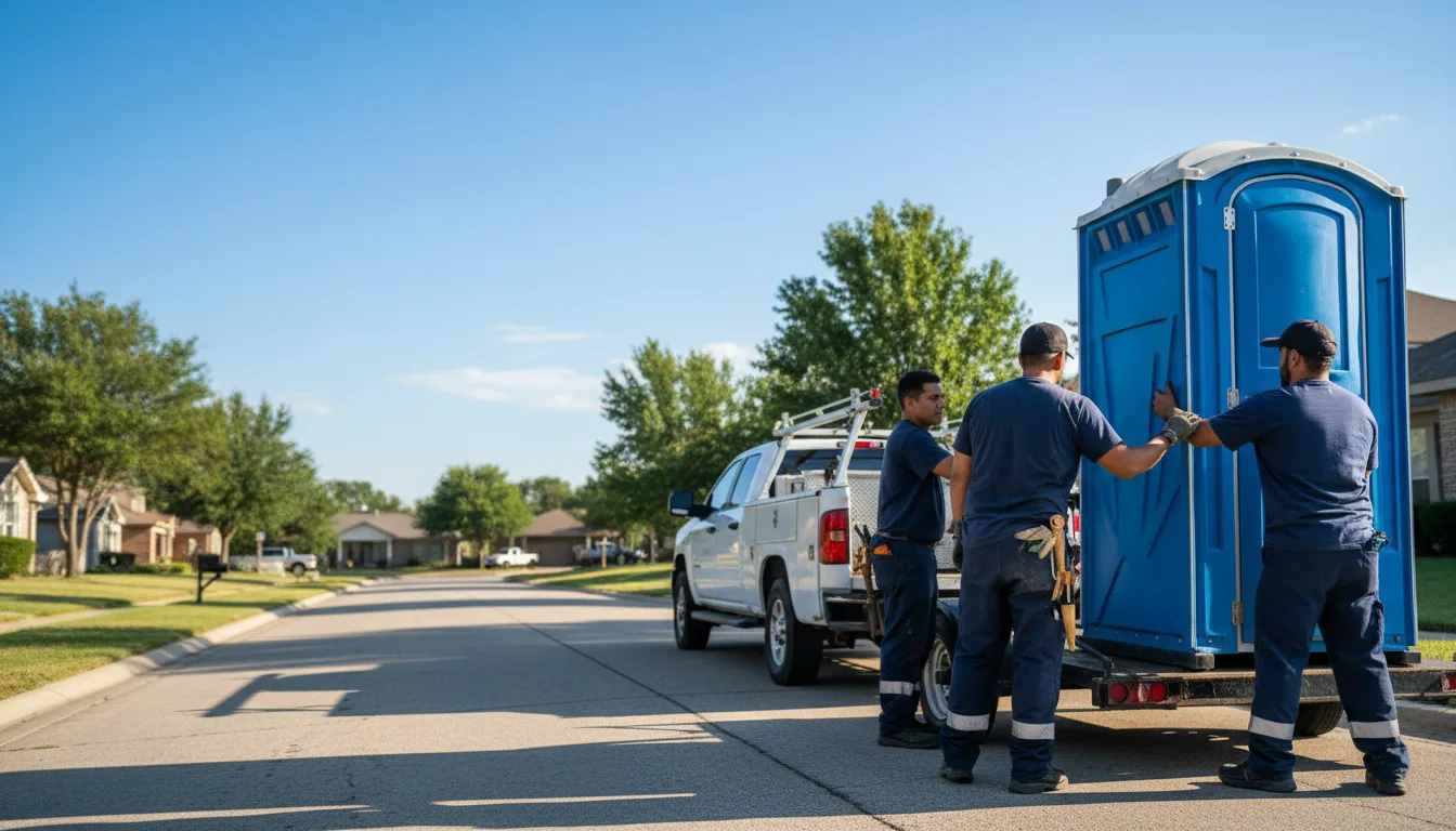 Portable Toilet Rental in Perrin, TX near me